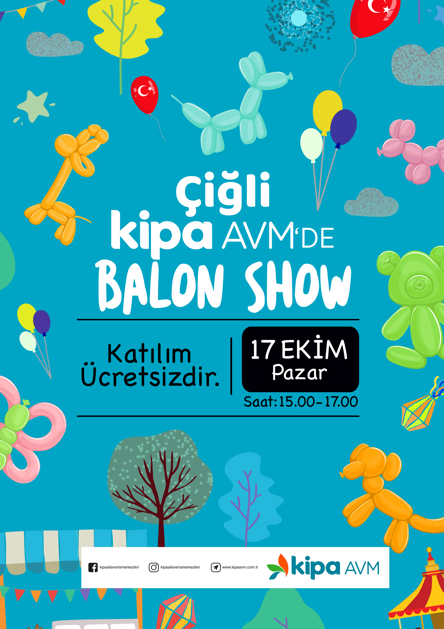 Çiğli Kipa AVM'de Balon Show!
