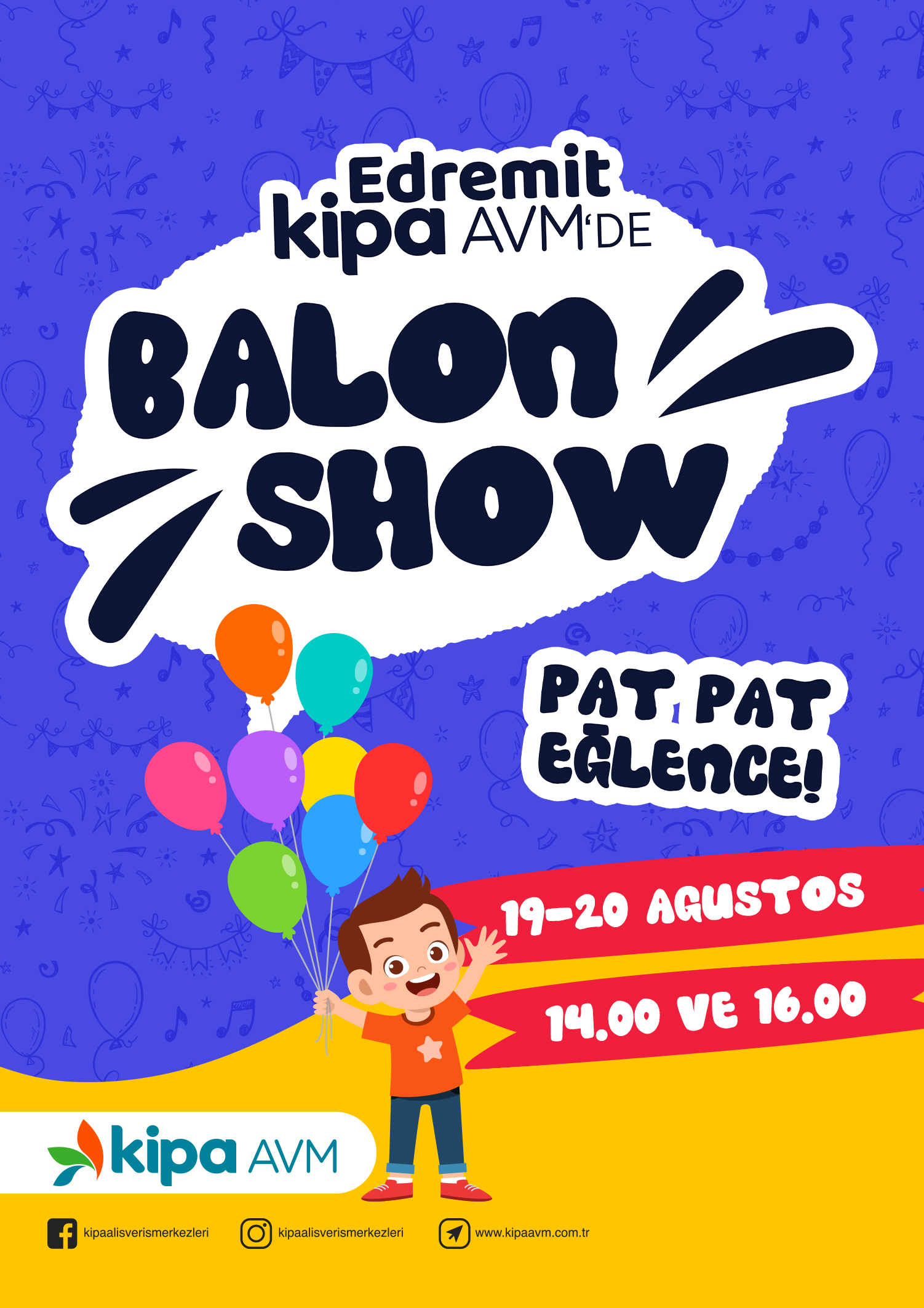 Edremit Kipa AVM'de Balon Show!
