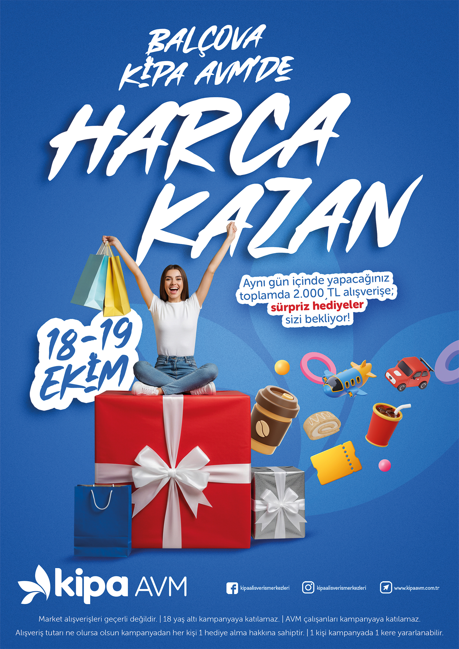 Balçova Kipa AVM'de Harca Kazan Günleri!