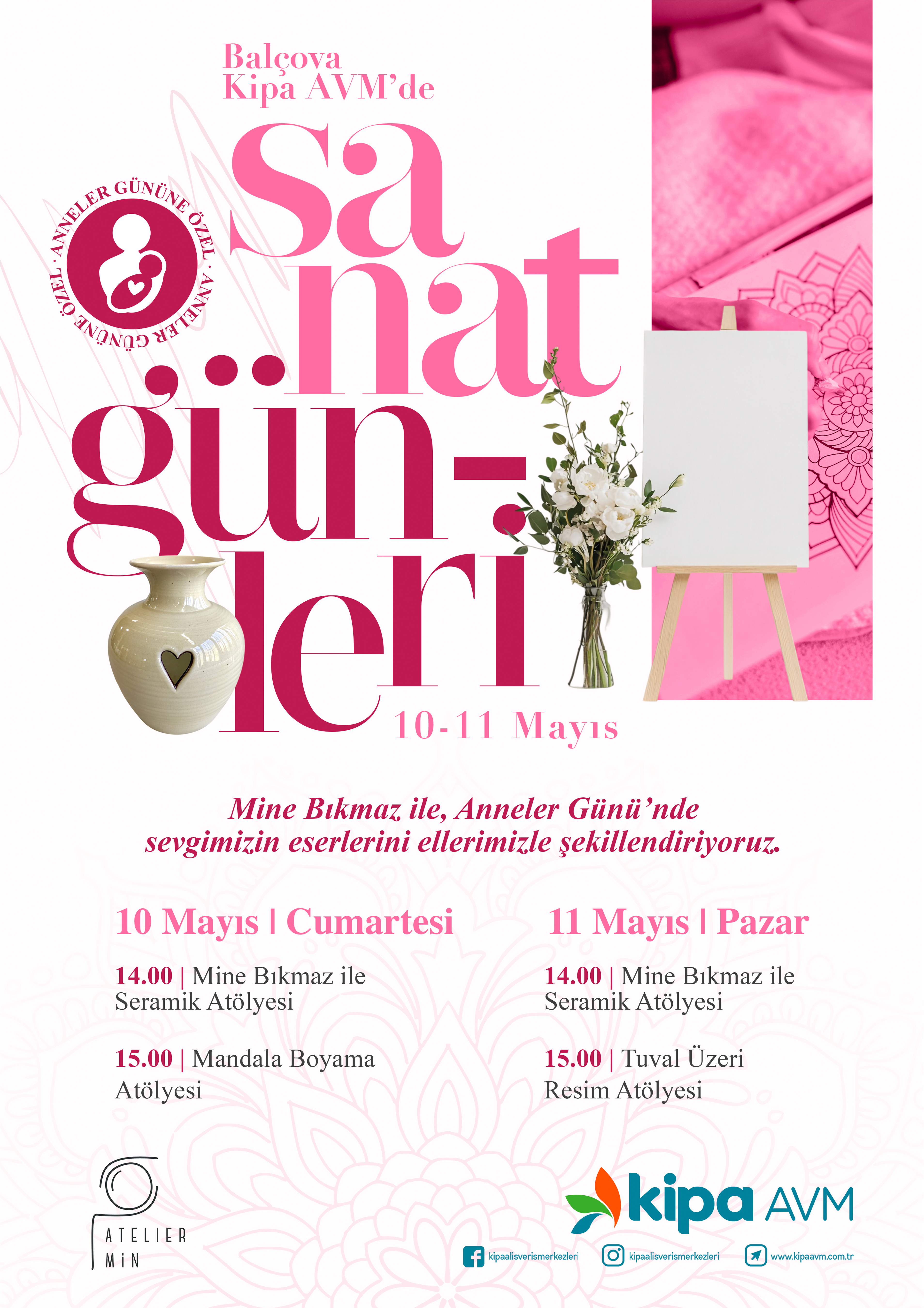 Balçova Kipa AVM'de Sanat Günleri!