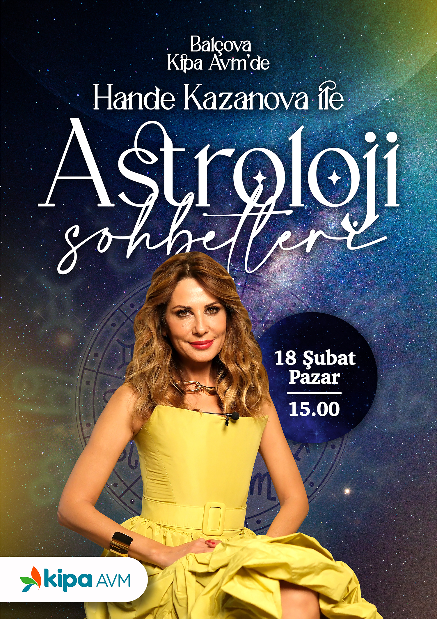 Balçova Kipa AVM'de Hande Kazanova ile Astroloji Sohbetleri!