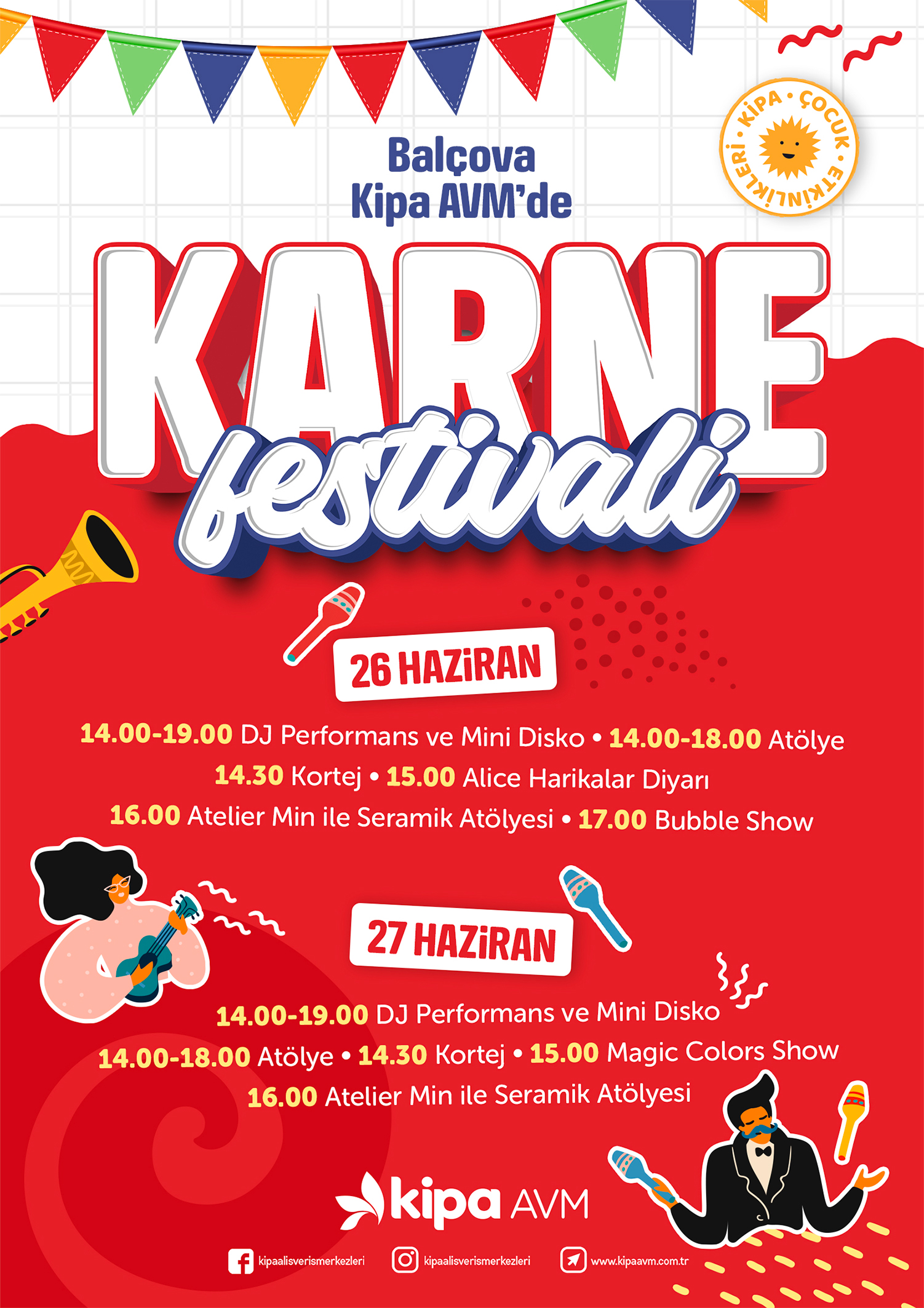 Bal&ccedil;ova Kipa AVM'de Karne Festivali!