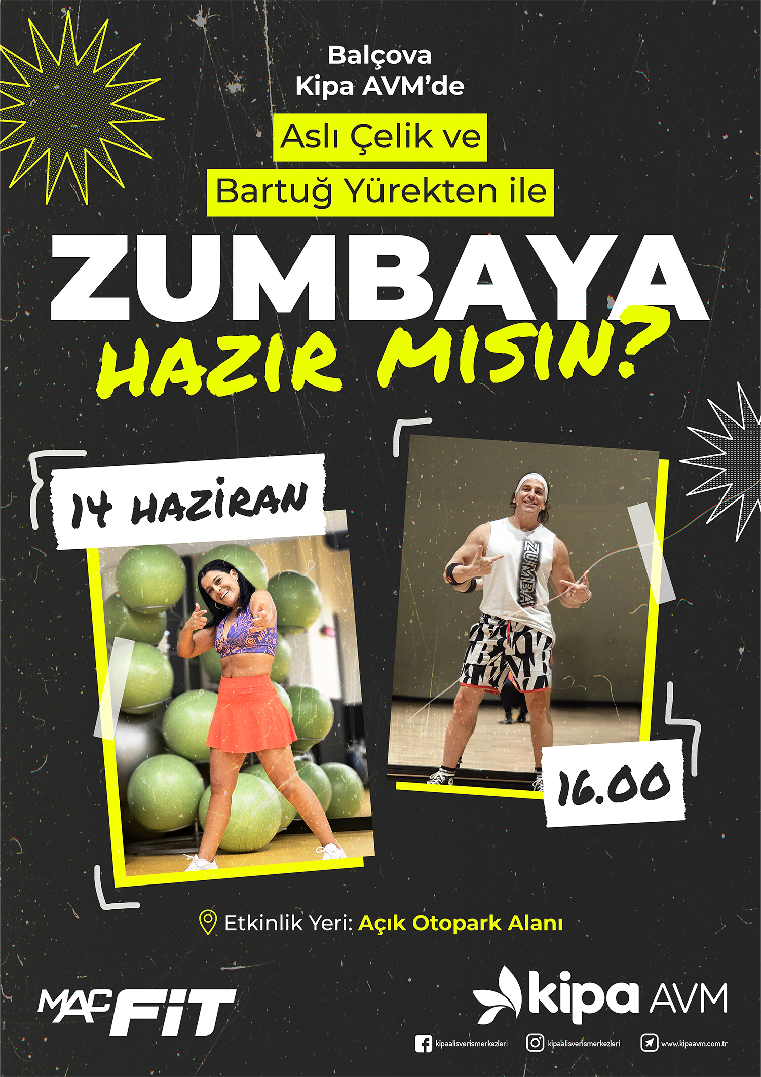 Balçova Kipa AVM'de Zumba Etkinliği!