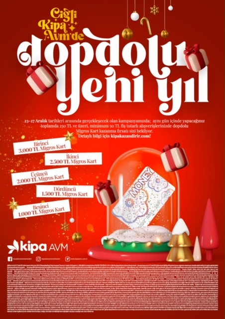 Çiğli Kipa AVM'de Dopdolu Yeni Yıl!