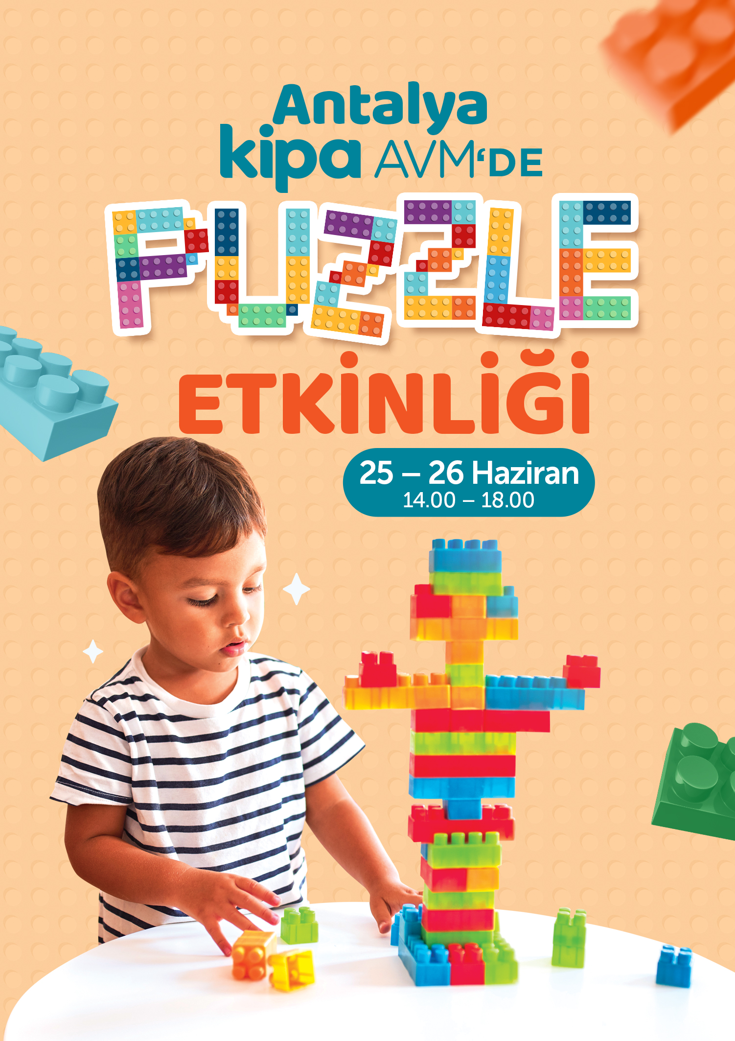 Antalya Kipa AVM'de Puzzle Etkinliği!